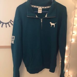 VS Pink Teal Sweatshirt